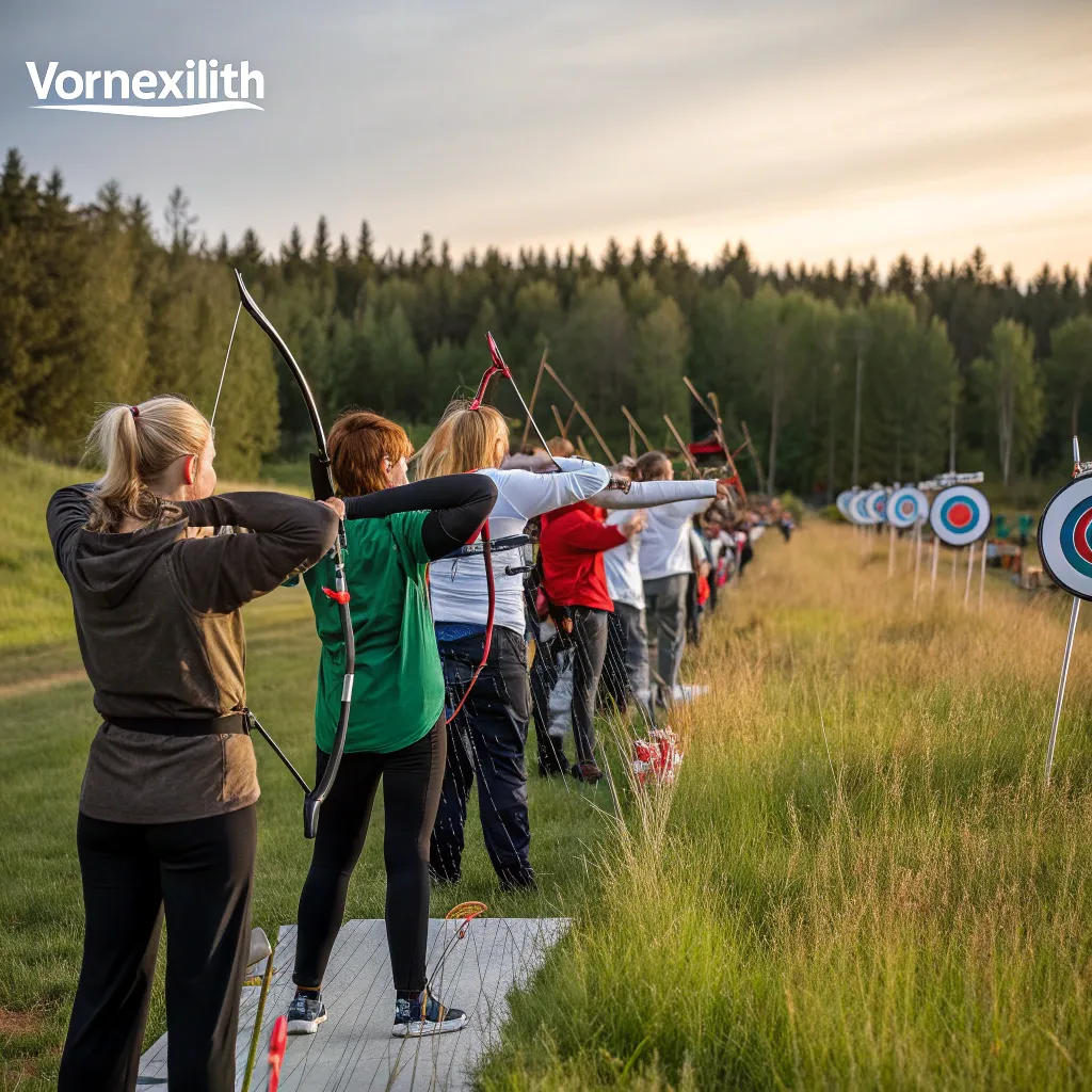 Group Archery Lessons at VORNEXILITH